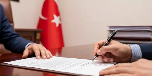 Legal process of Turkish citizenship in notary office