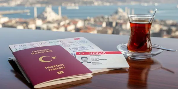 Turkish passport and identity card for 2025 citizenship